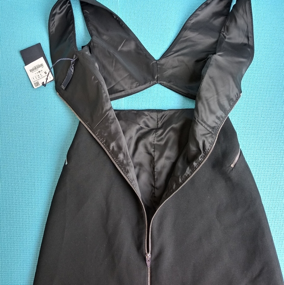 Zara Studio Cut-Off Dress Size S - Picture 13 of 16